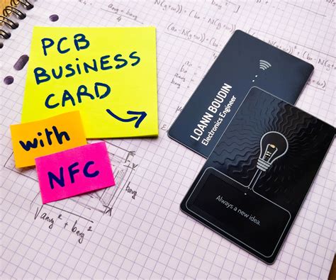 nfc pcb business card|nfc enabled business card.